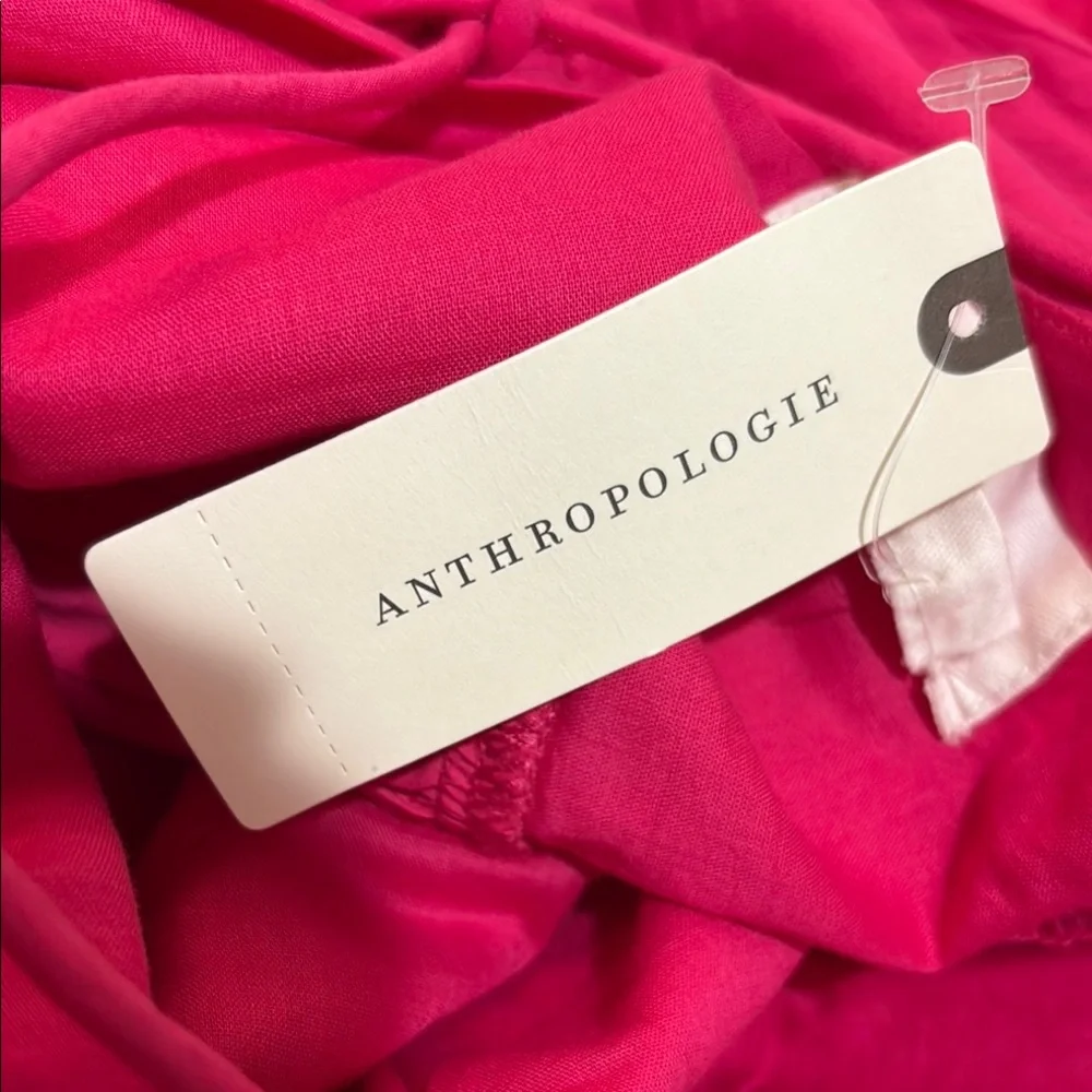 Anthropologie puff sleeve romper dress size 2 - Picture 12 of 13